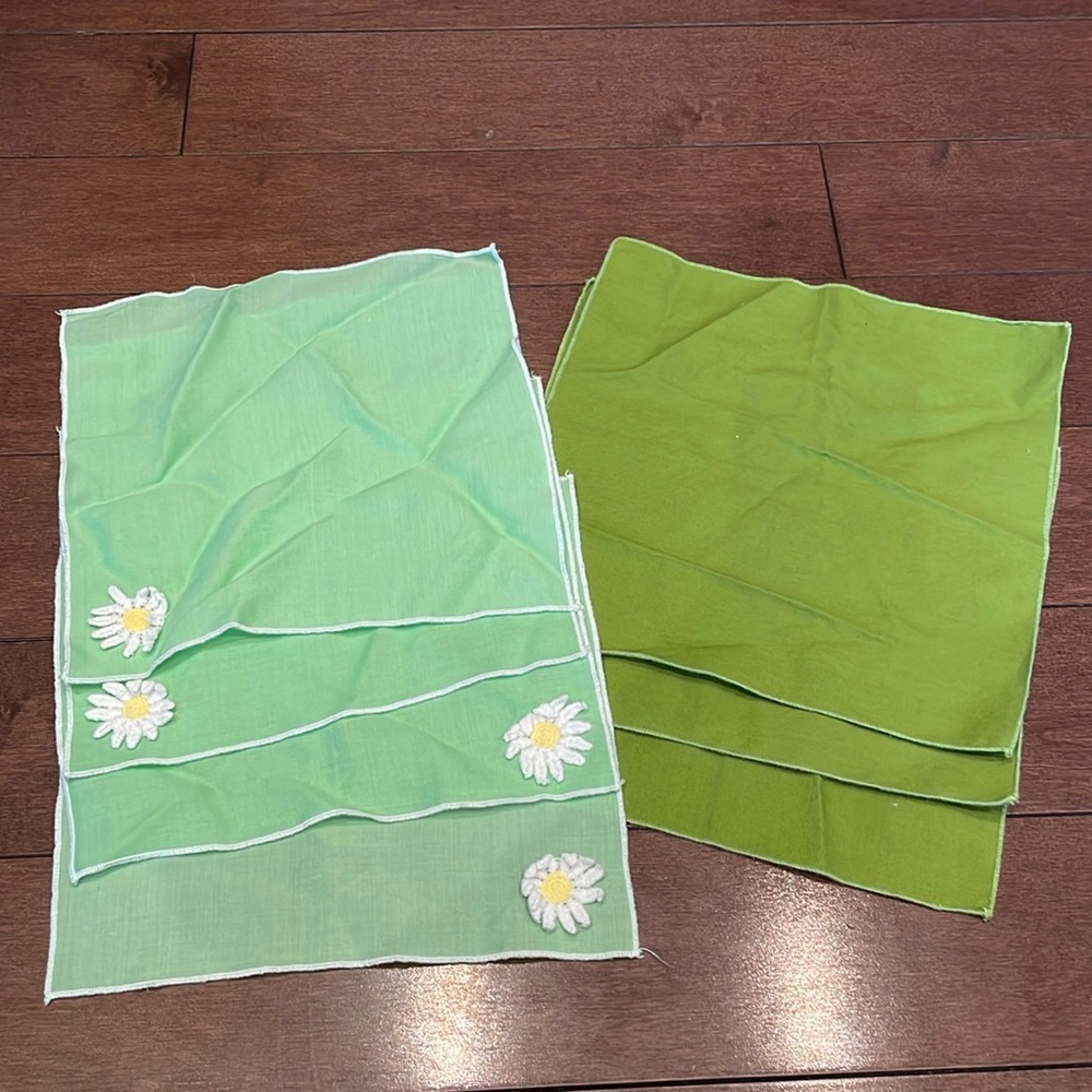 Vintage cloth napkins